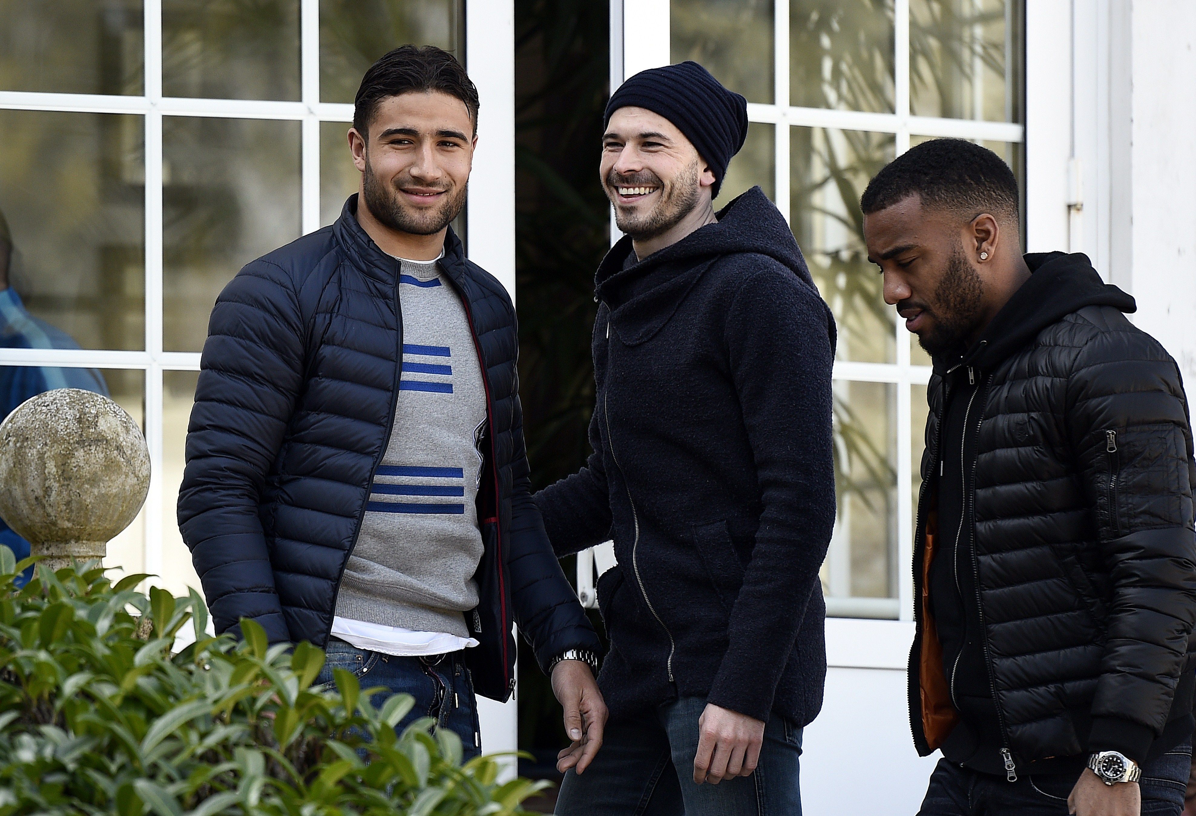 Fekir Jallet Lacazette France Brazil