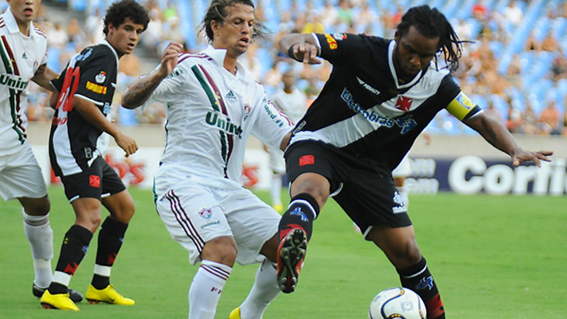 Diguinho Fluminense e Carlos Alberto Vasco