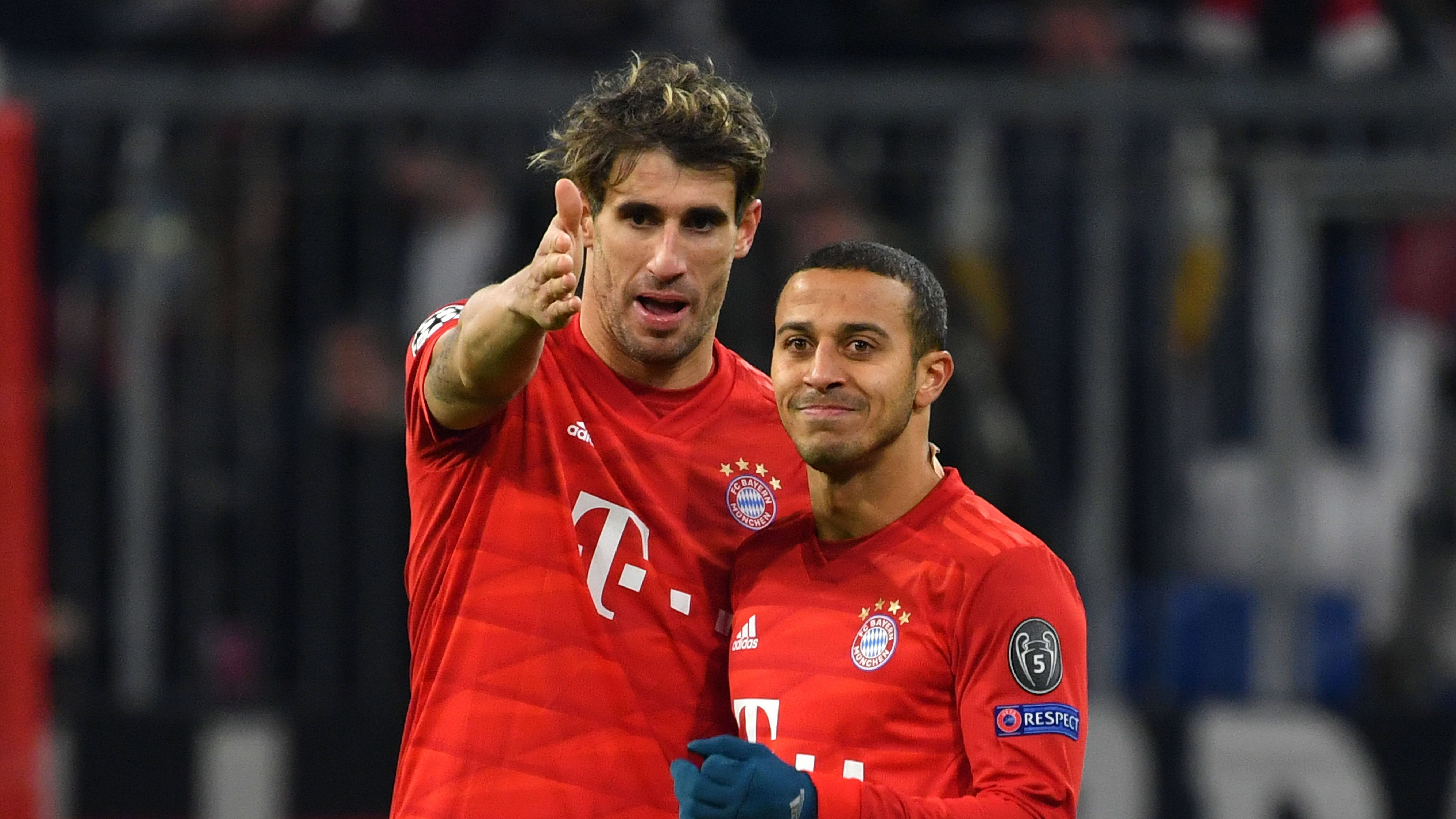GER ONLY Javi Martinez Thiago FC Bayern München