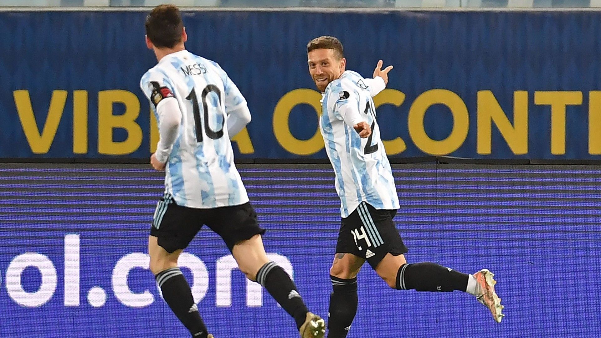 Papu Gomez Lionel Messi Argentina Bolivia Copa America 28062021