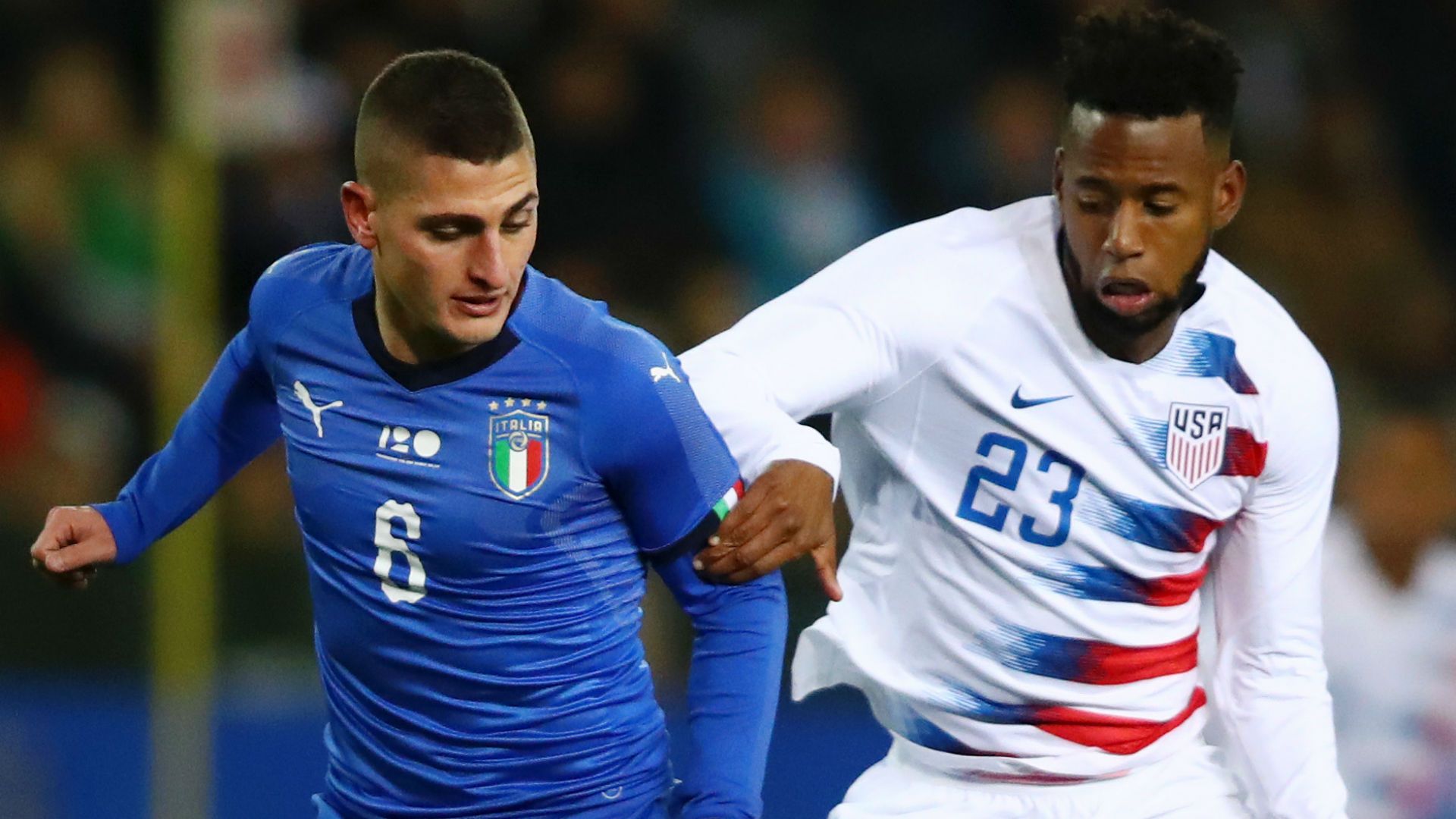 Verratti Acosta Italy USA