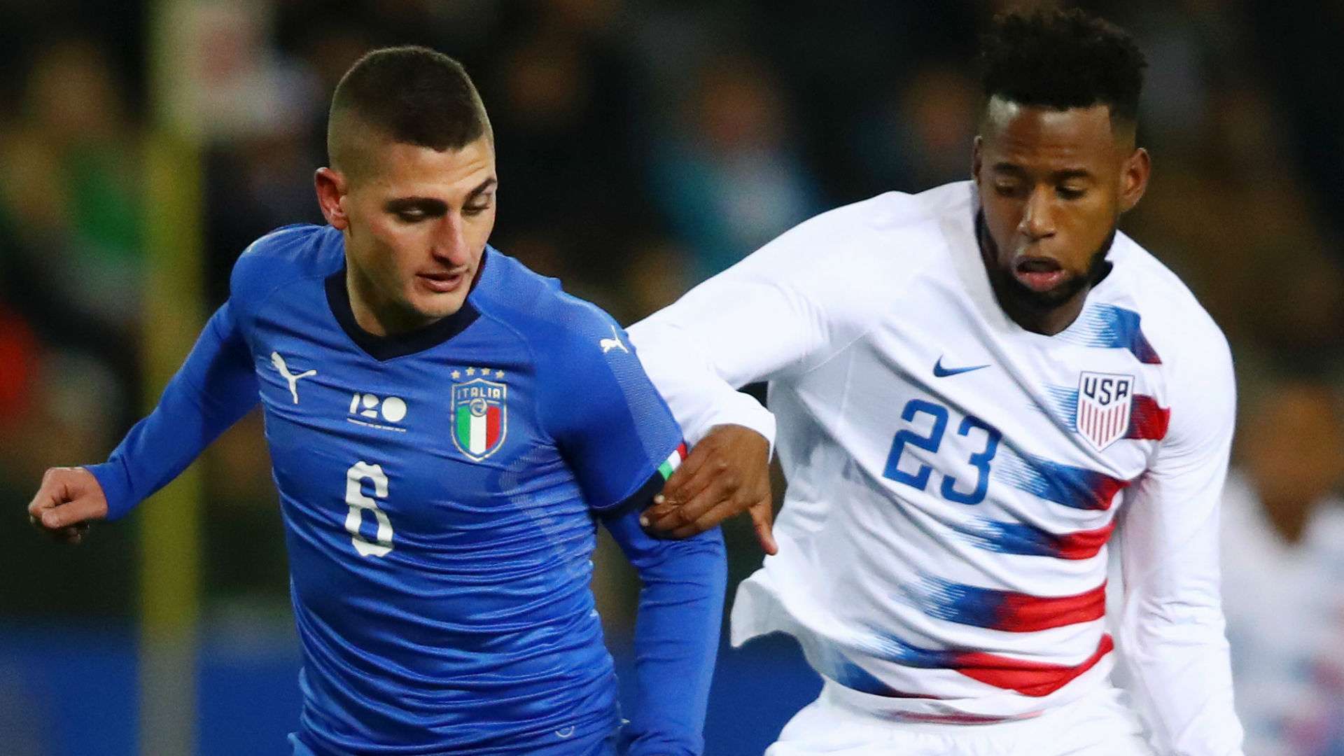 Verratti Acosta Italy USA