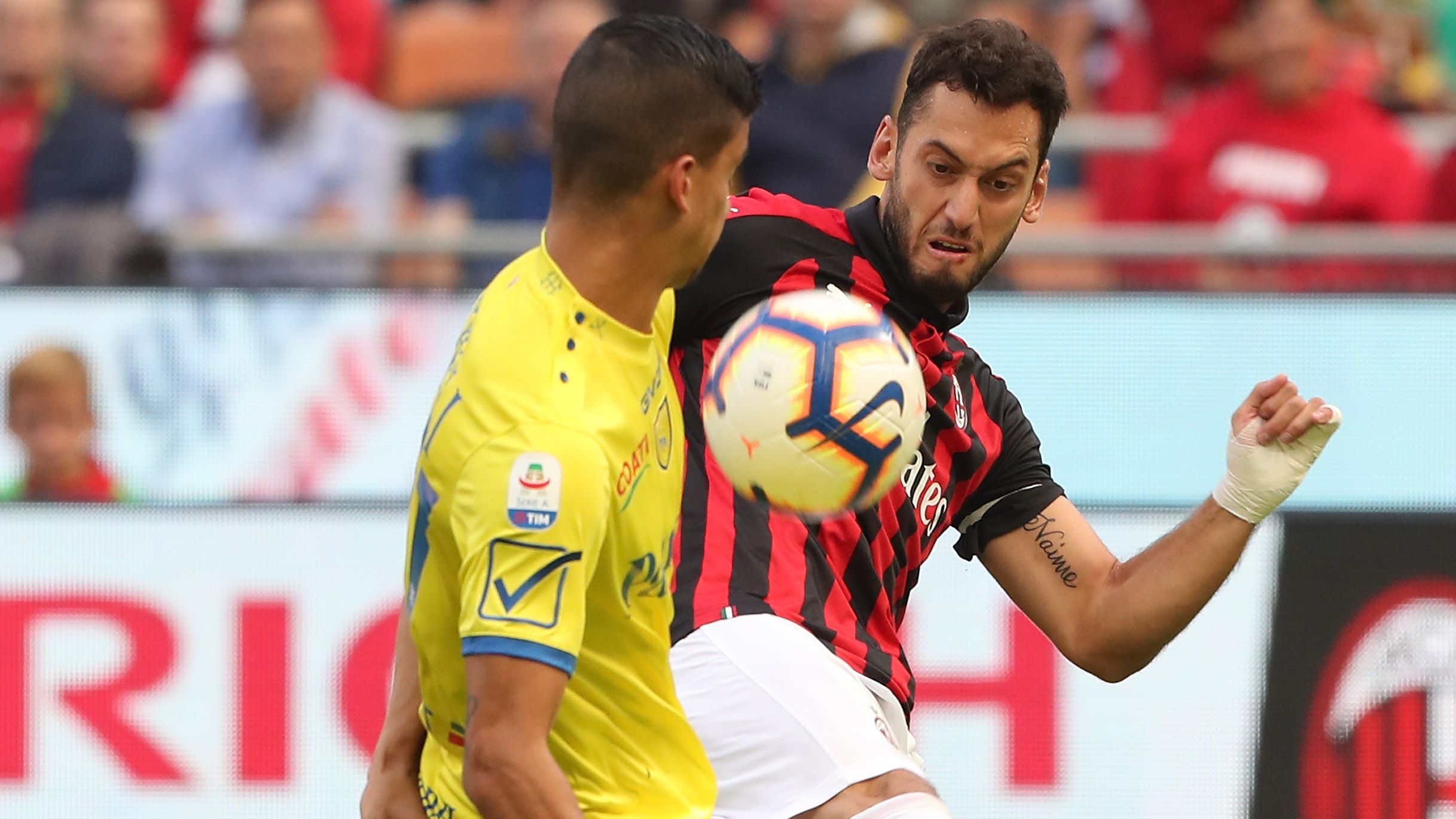 Calhanoglu Depaoli Milan Chievo