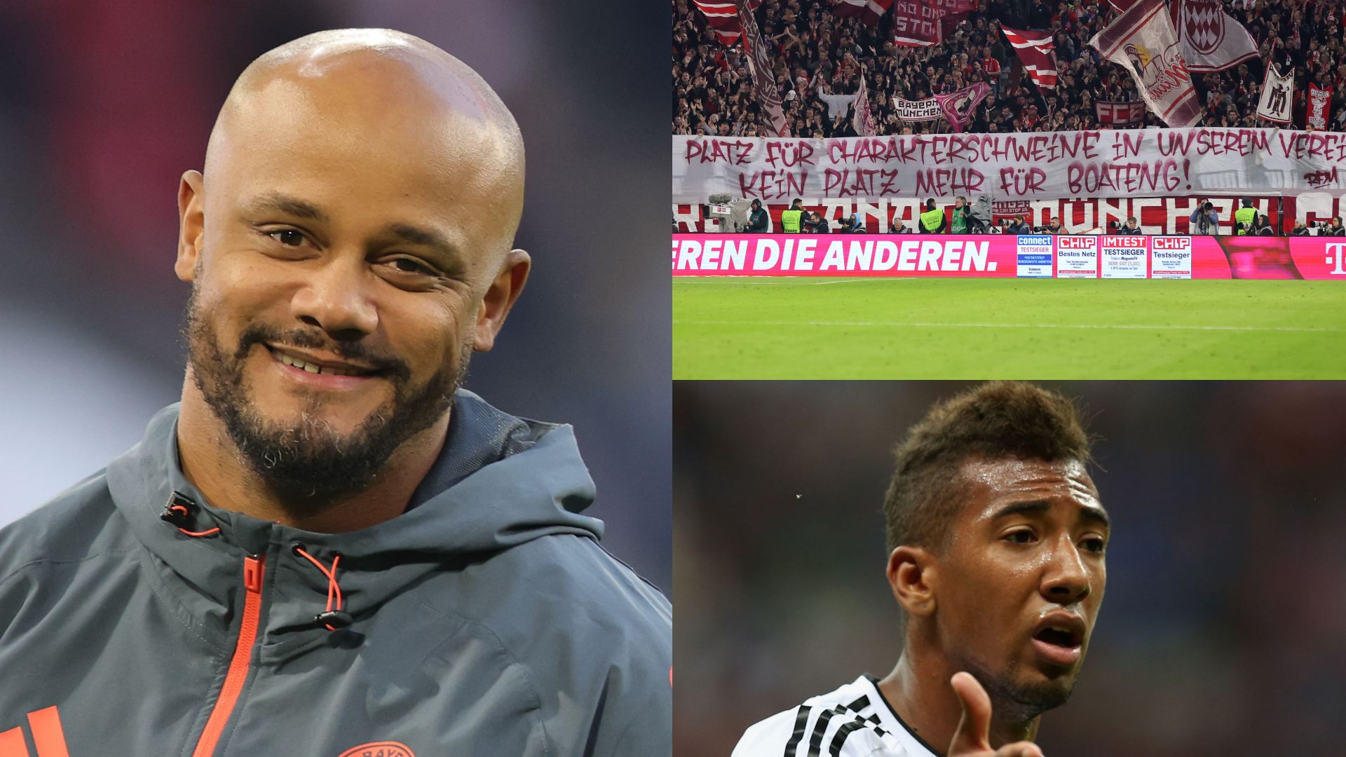 ‘P*iss off!’ – Bayern Munich fans protest against Jerome Boateng return but Vincent Kompany dismisses controversial invitation to former defender as ‘no big deal’ | Goal.com UK