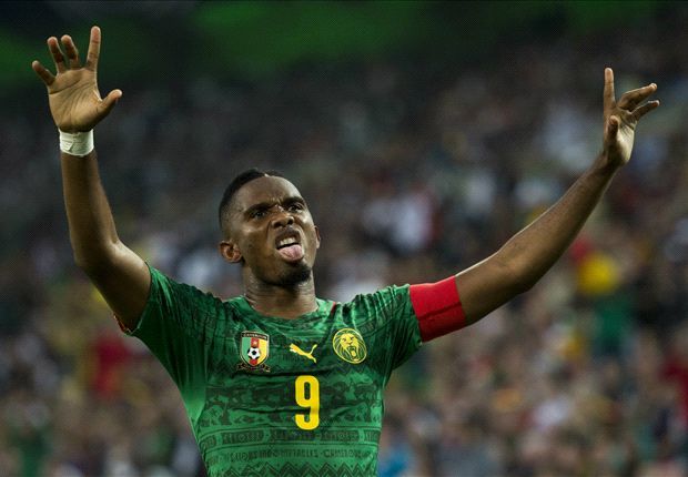 Cameroon _Samuel Eto'o _Stephane M'Bia
