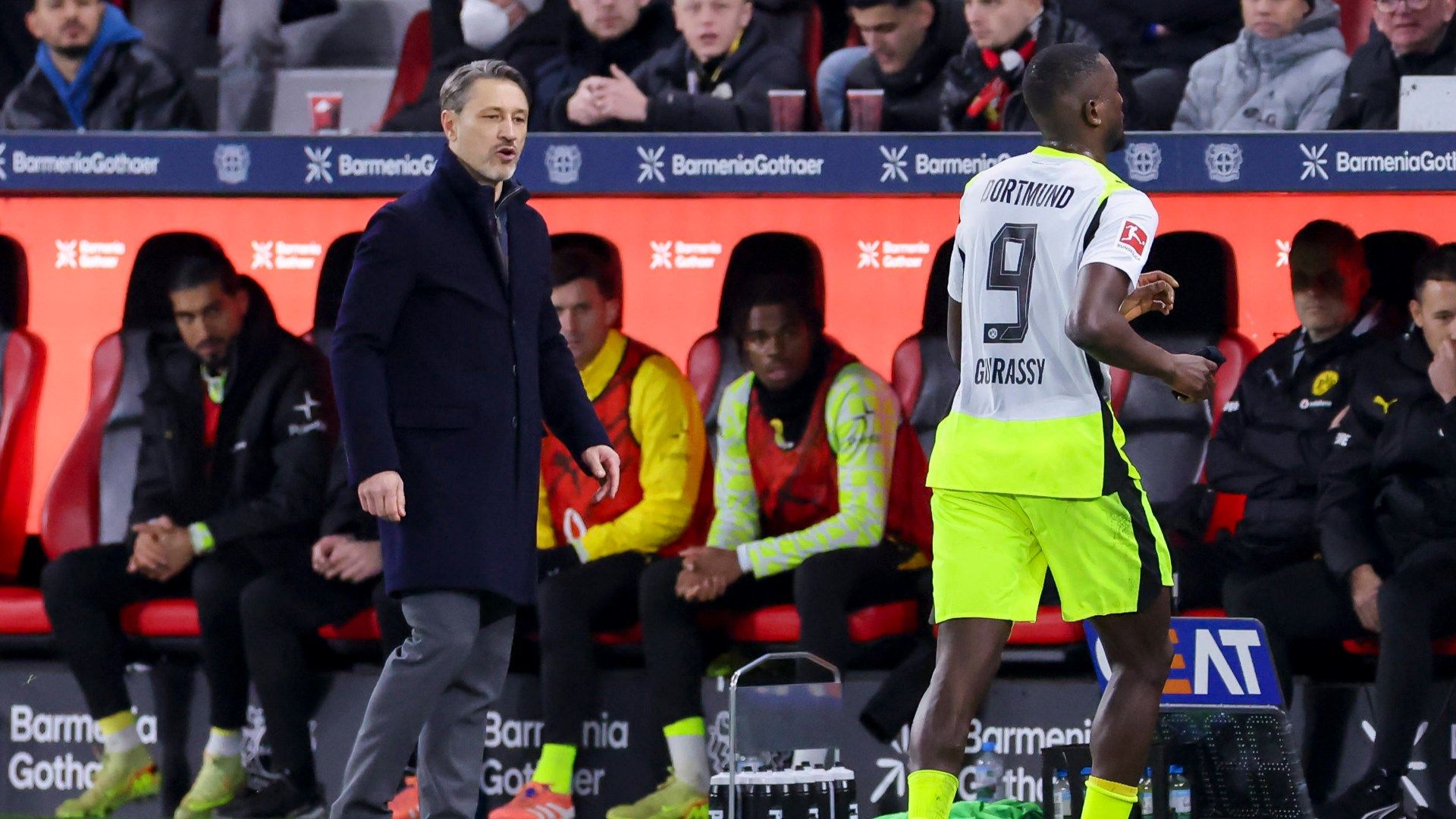 Niko Kovac Serhou Guirassy Borussia Dortmund 2025