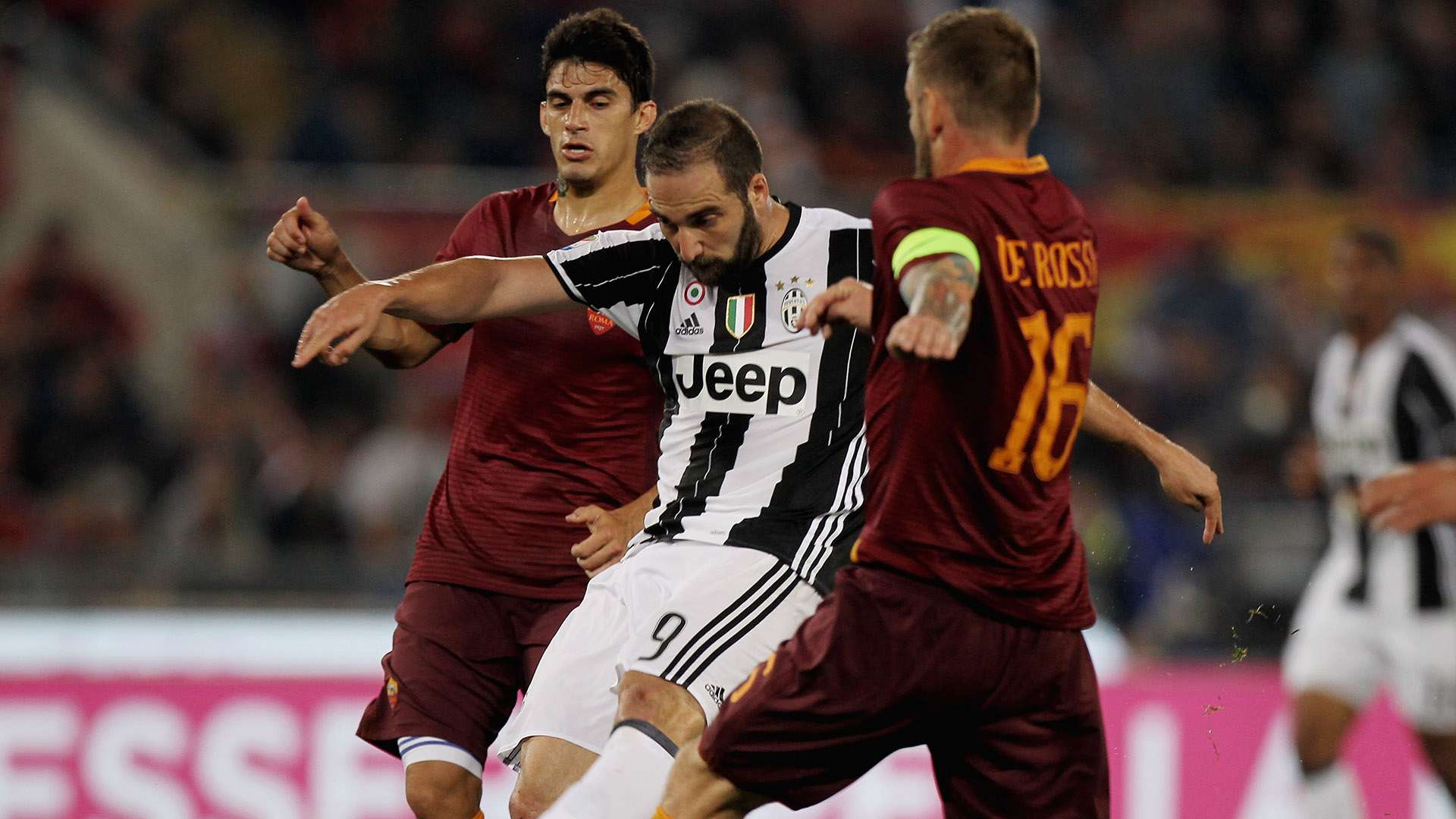Gonzalo Higuain Roma Juventus Serie A