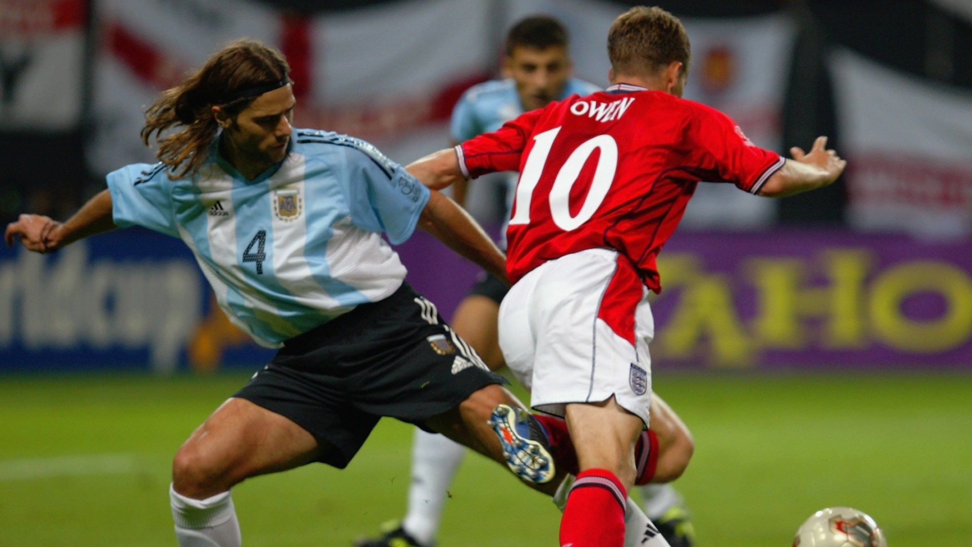 2002 World Cup Pochettino Argentina England