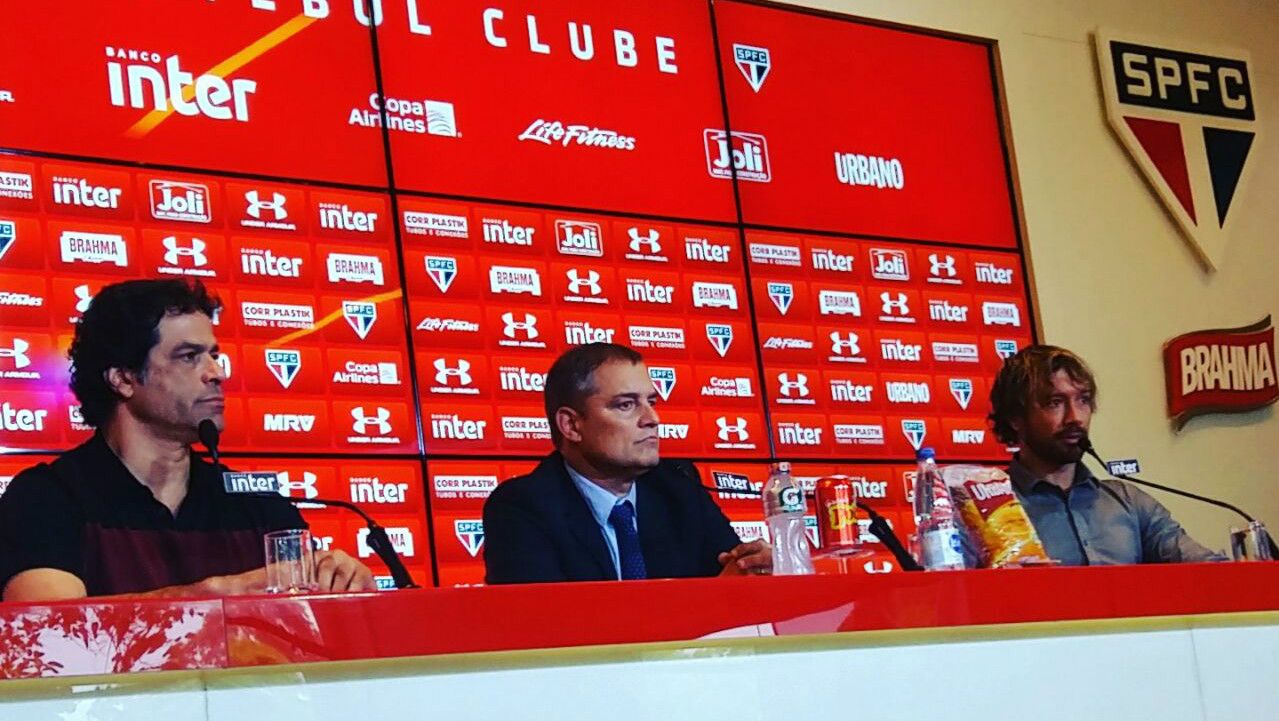 Diego Aguirre, Raí e Lugano - São Paulo - 12/03/2018