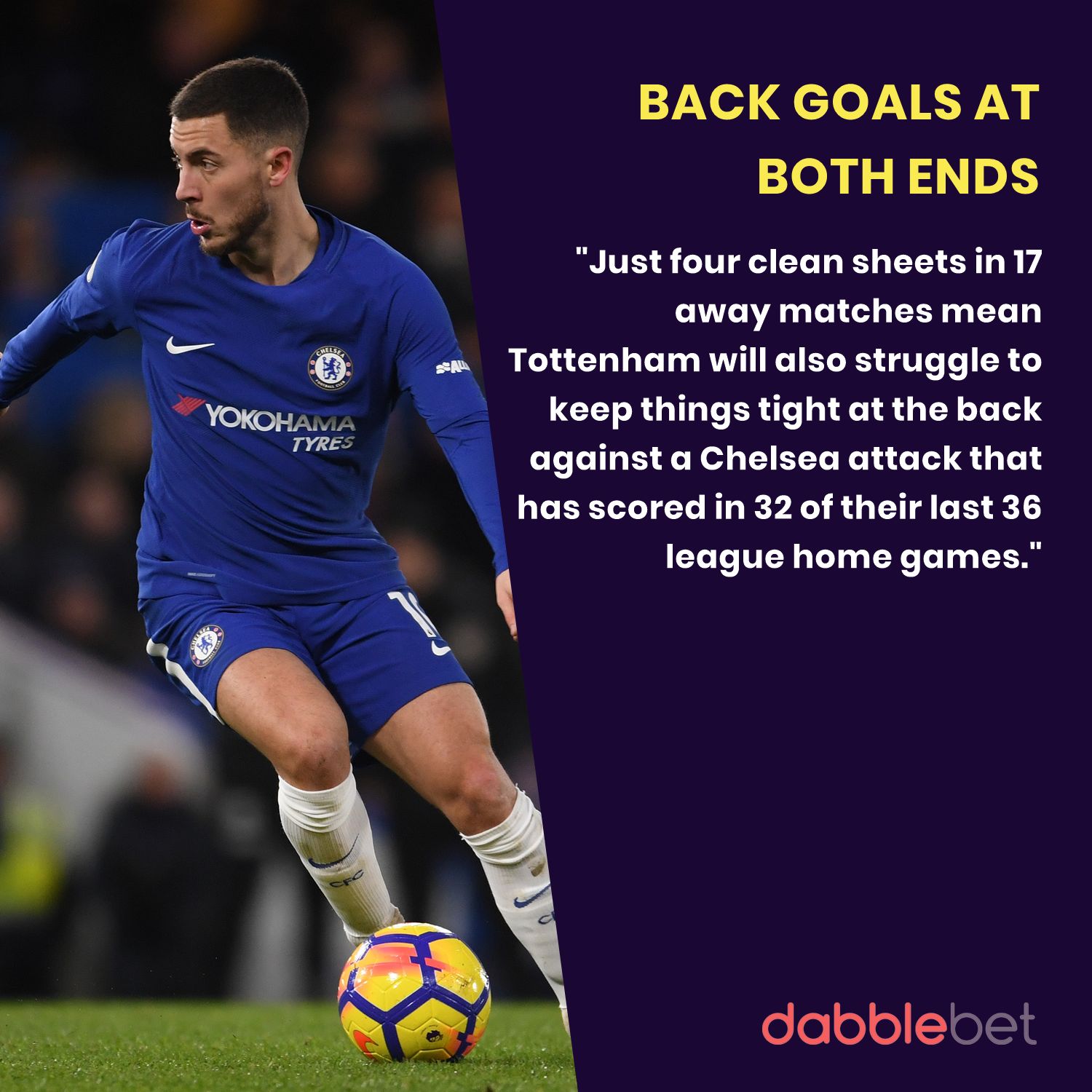 Chelsea v Tottenham Betting preview