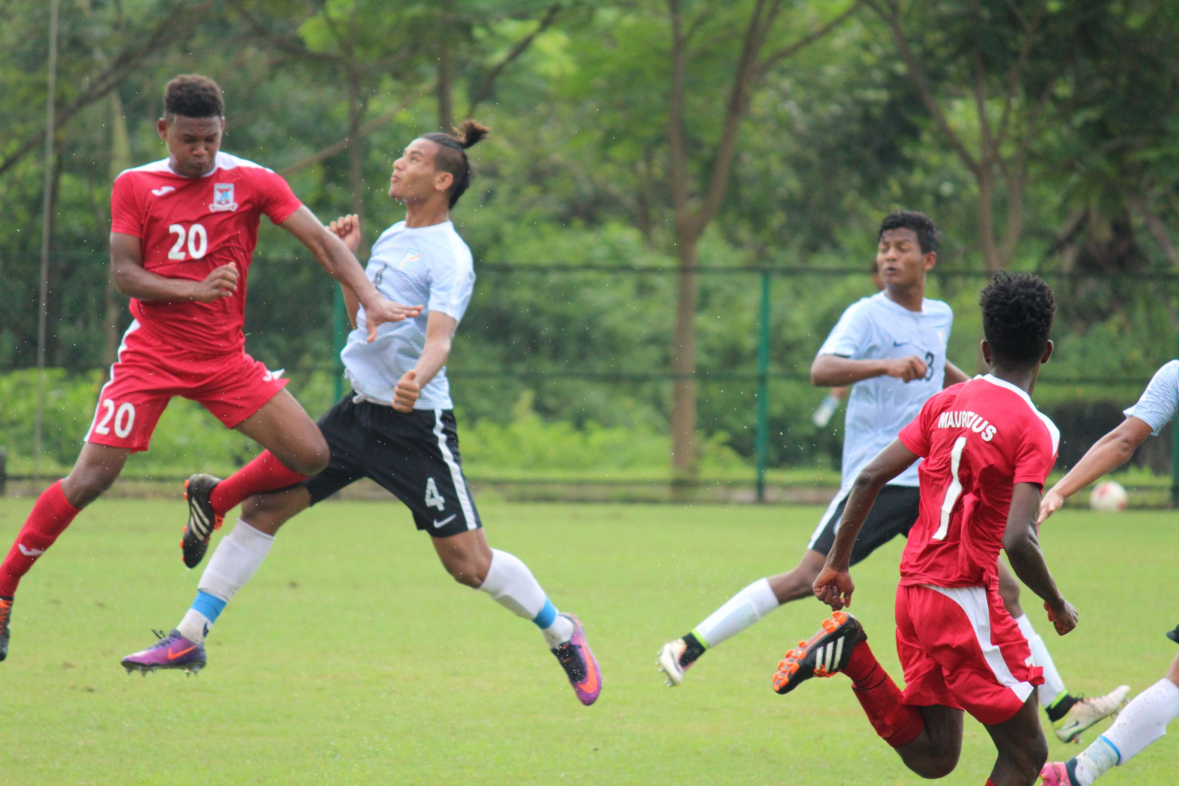 India U17 vs Mauritius U17
