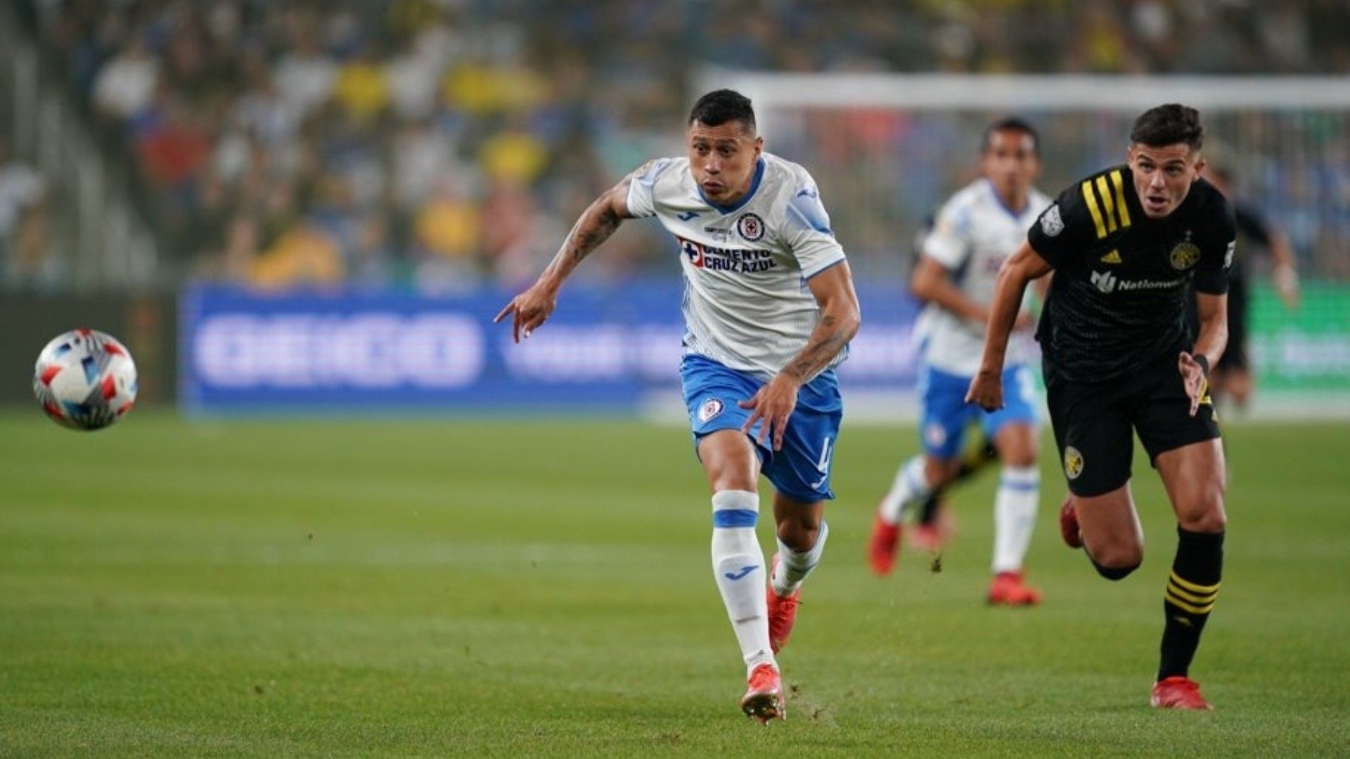 Cata Domínguez Columbus Crew Cruz Azul Campeones Cup