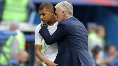 Deschamps Mbappe Frankreich