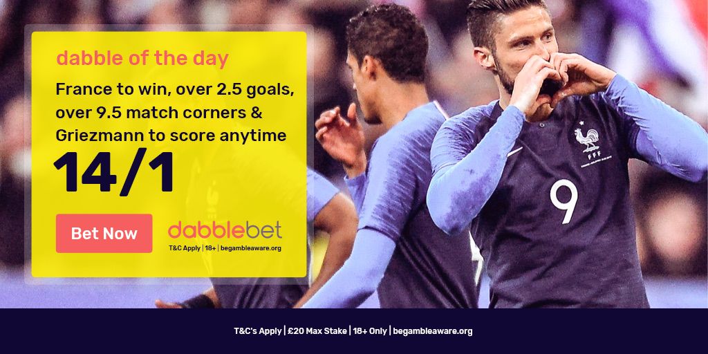 France Argentina dabble of the day graphic