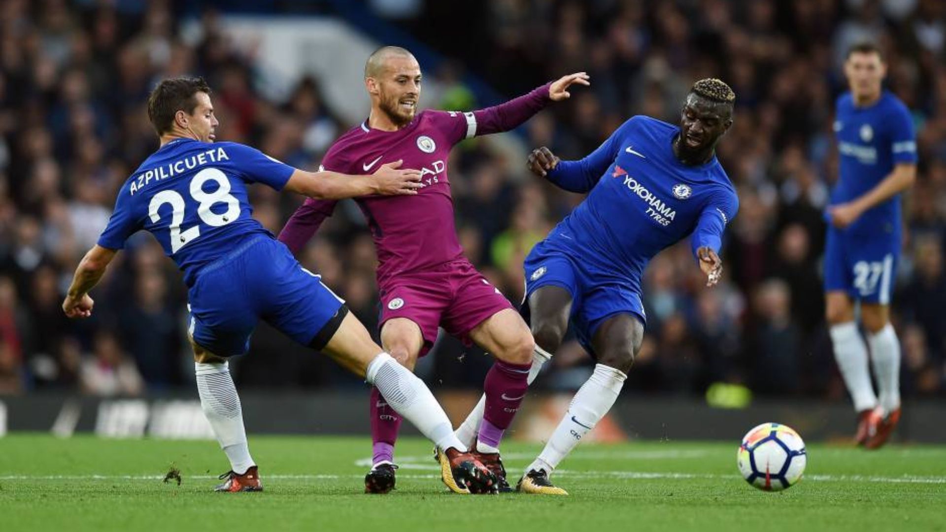 GER ONLY David Silva Manchester City 2017