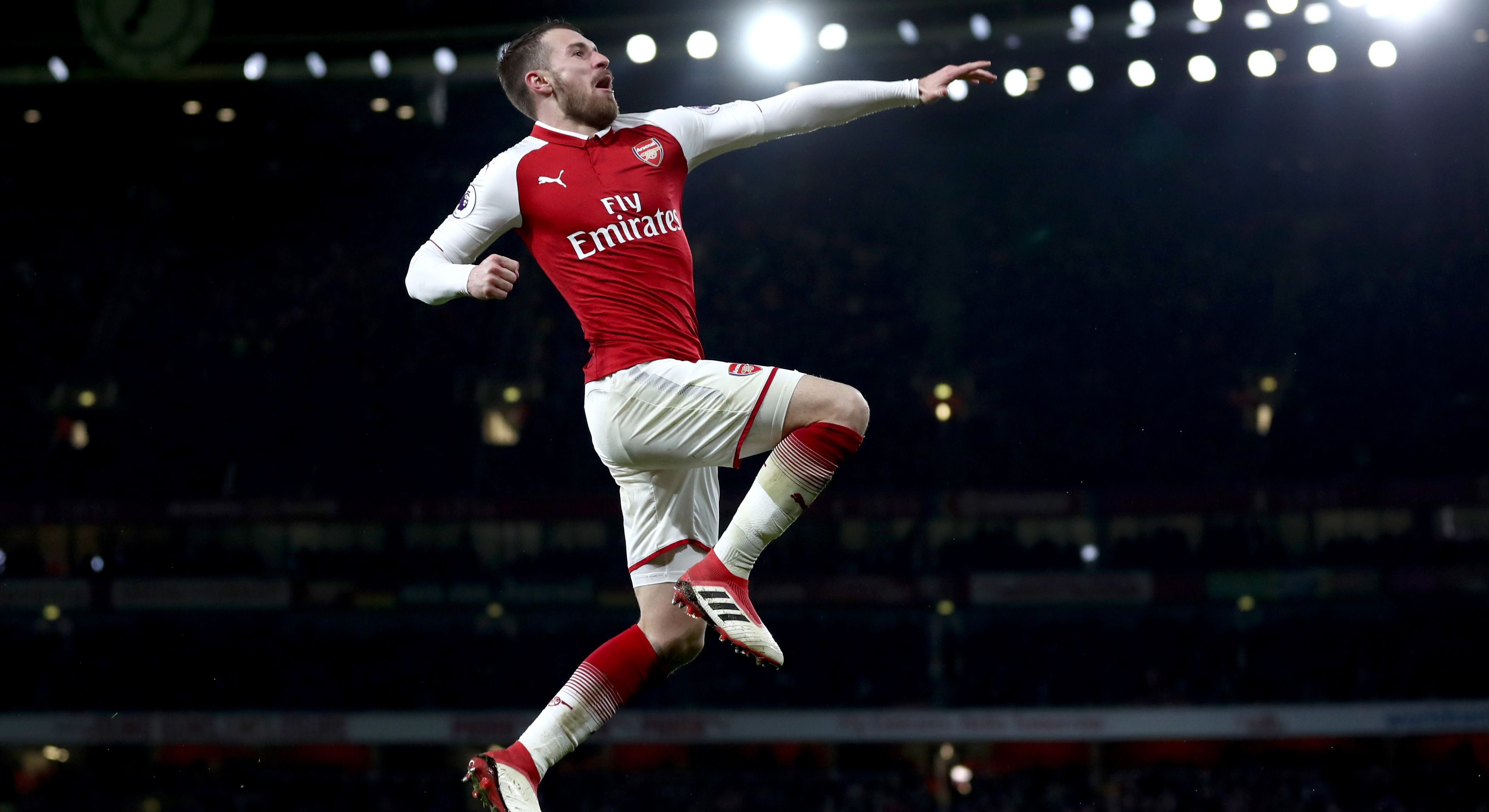 Aaron Ramsey Arsenal Everton