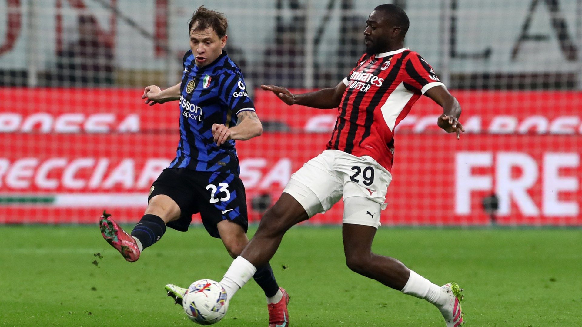 Barella Fofana Milan Inter