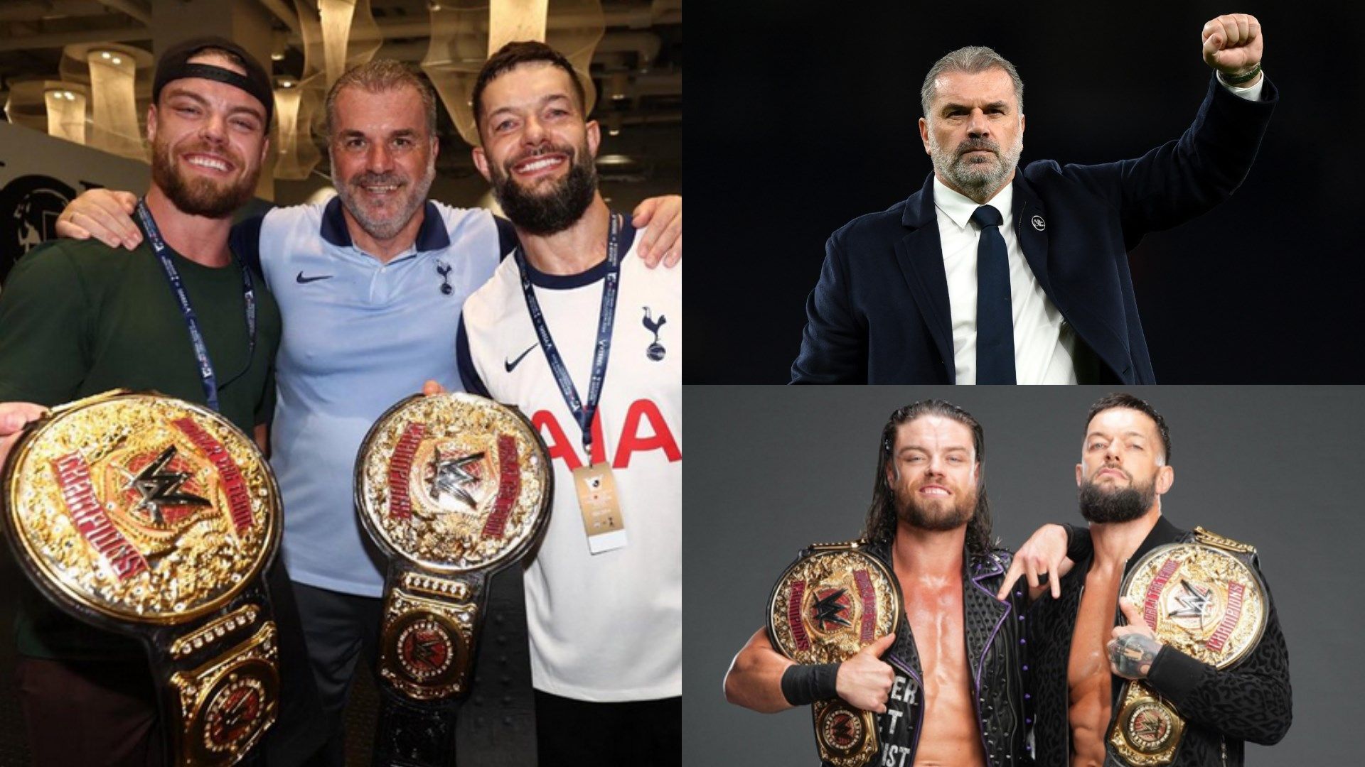 Ange Postecoglou Finn Balor JD McDonagh WWE