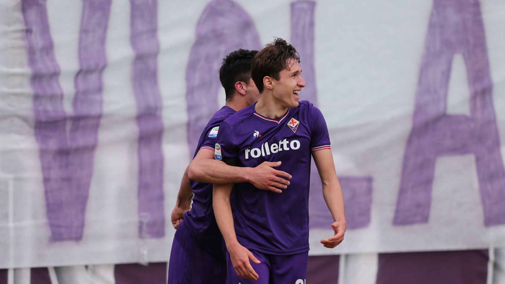 Federico Chiesa Giovanni Simeone Fiorentina Crotone Serie A