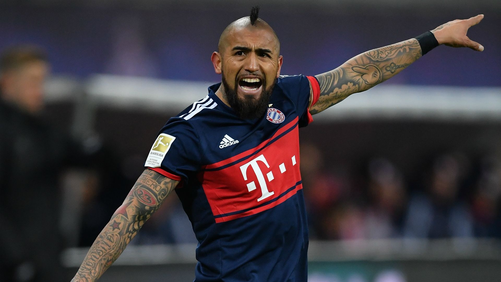 Arturo Vidal RB Leipzig v FC Bayern Muenchen Bundesliga 18032018