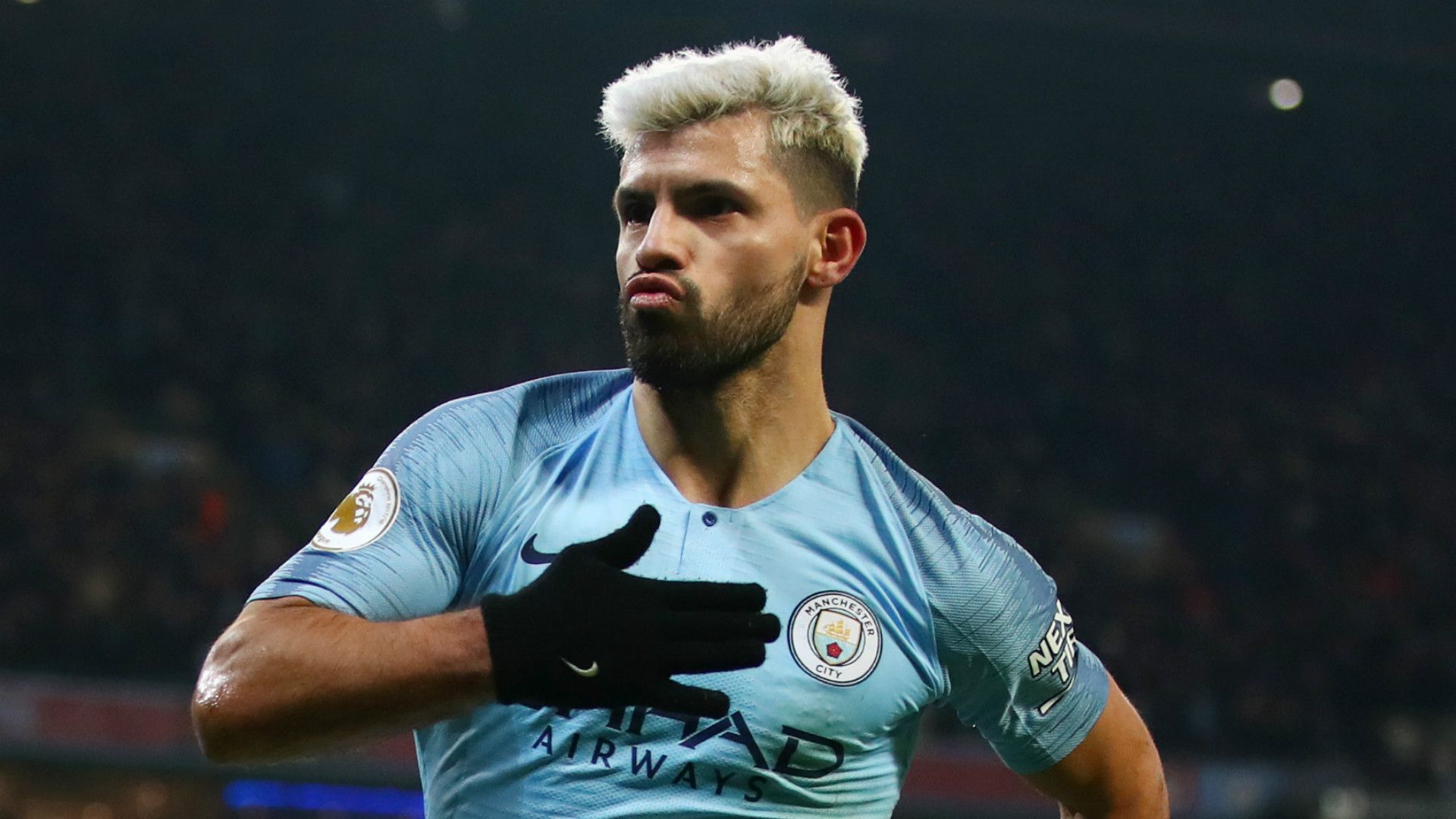 Sergio Aguero Manchester City 2018-19