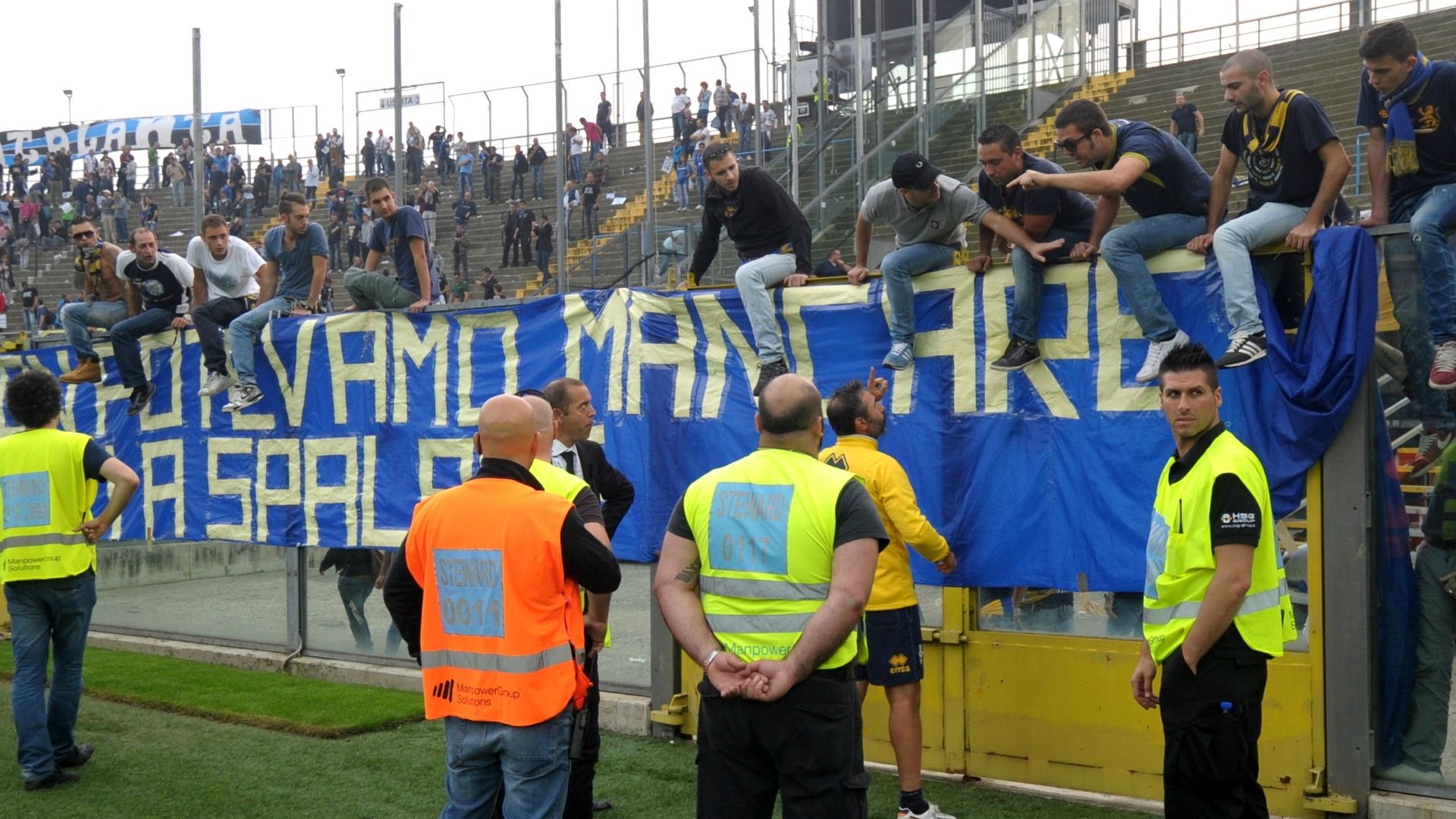 Parma Fans Atalanta Parma Serie A Italy
