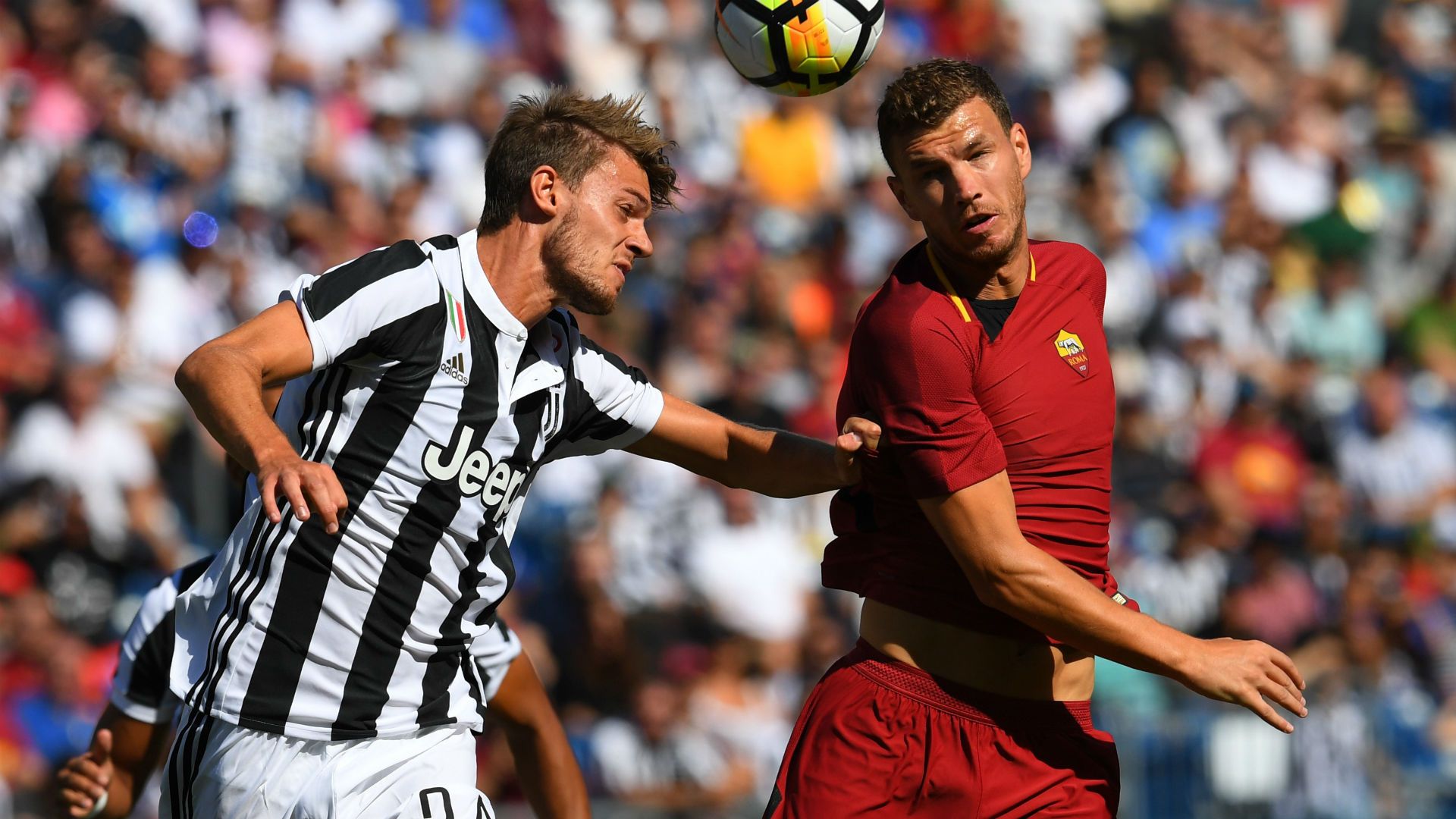 Edin Dzeko Daniele Rugani Juventus Roma ICC