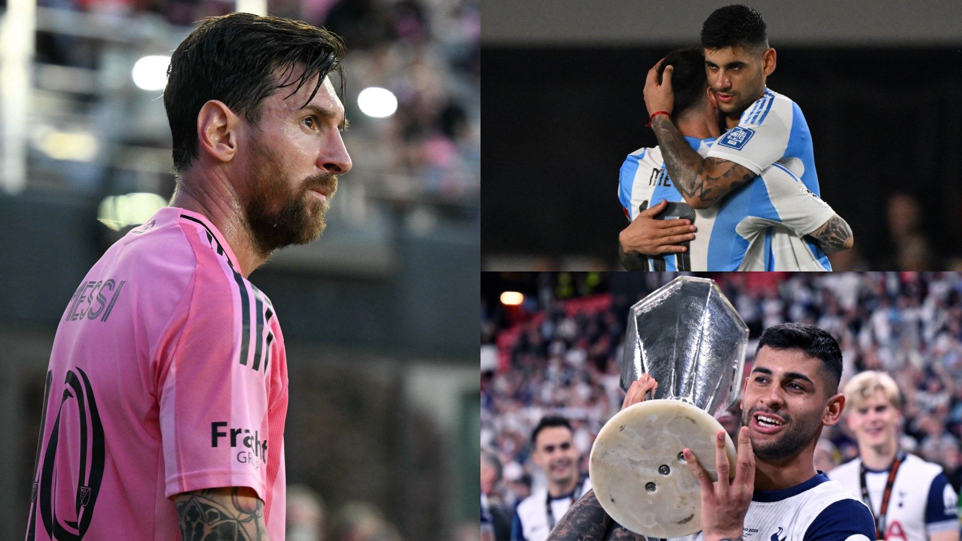 Lionel Messi Cristian Romero