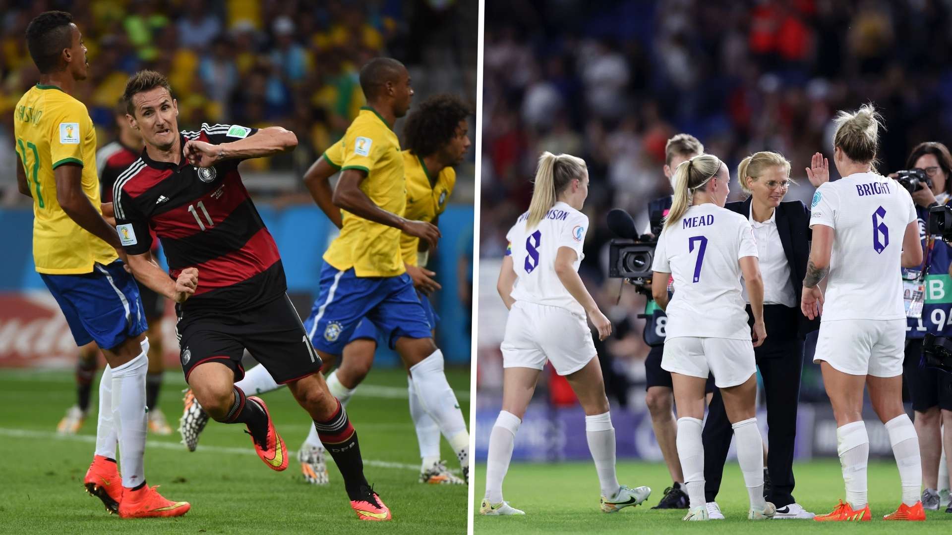 Germany Brazil 2014 England Norway Euro 2022