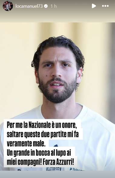 Locatelli Instagram Story 02062025