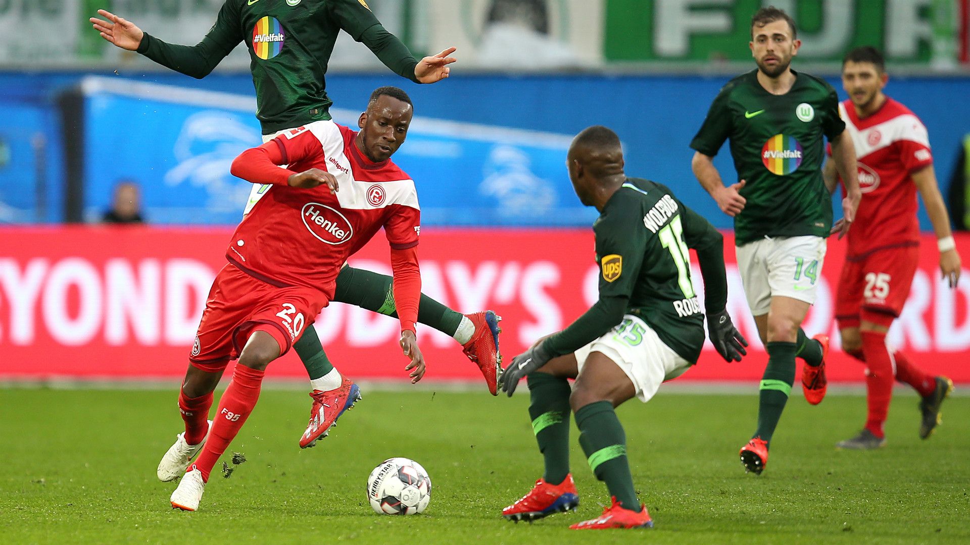 DODI LUKEBAKIO FORTUNA DÜSSELDORF GERMAN BUNDESLIGA 16032019