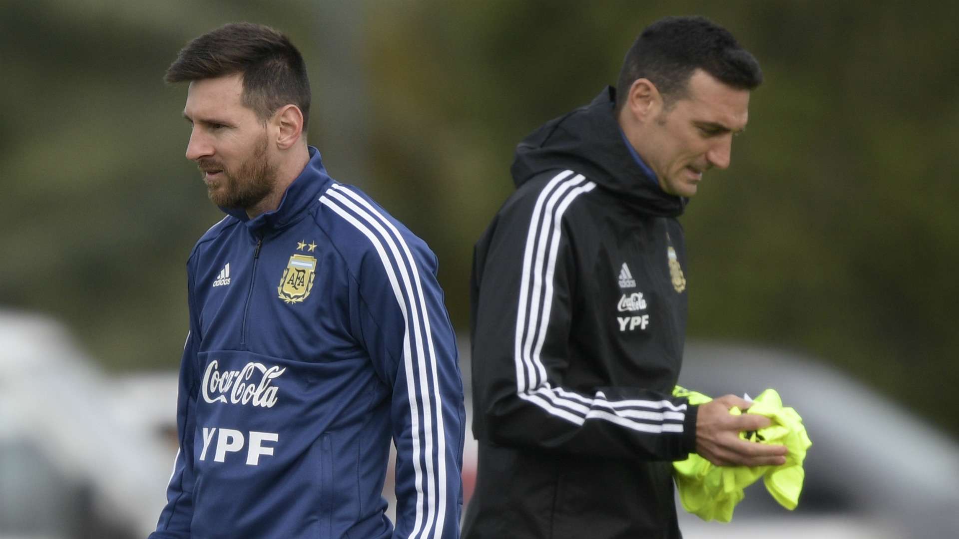 Messi Scaloni Argentina 2019