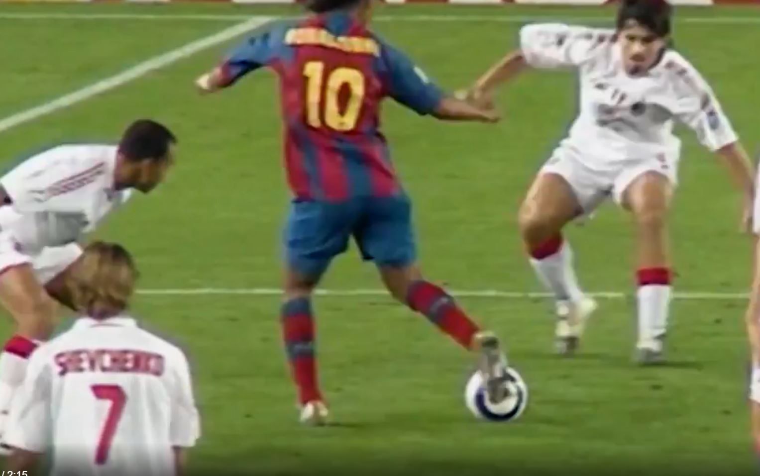 RONALDINHO FC BARCELONA TRICKS SCREENSHOT