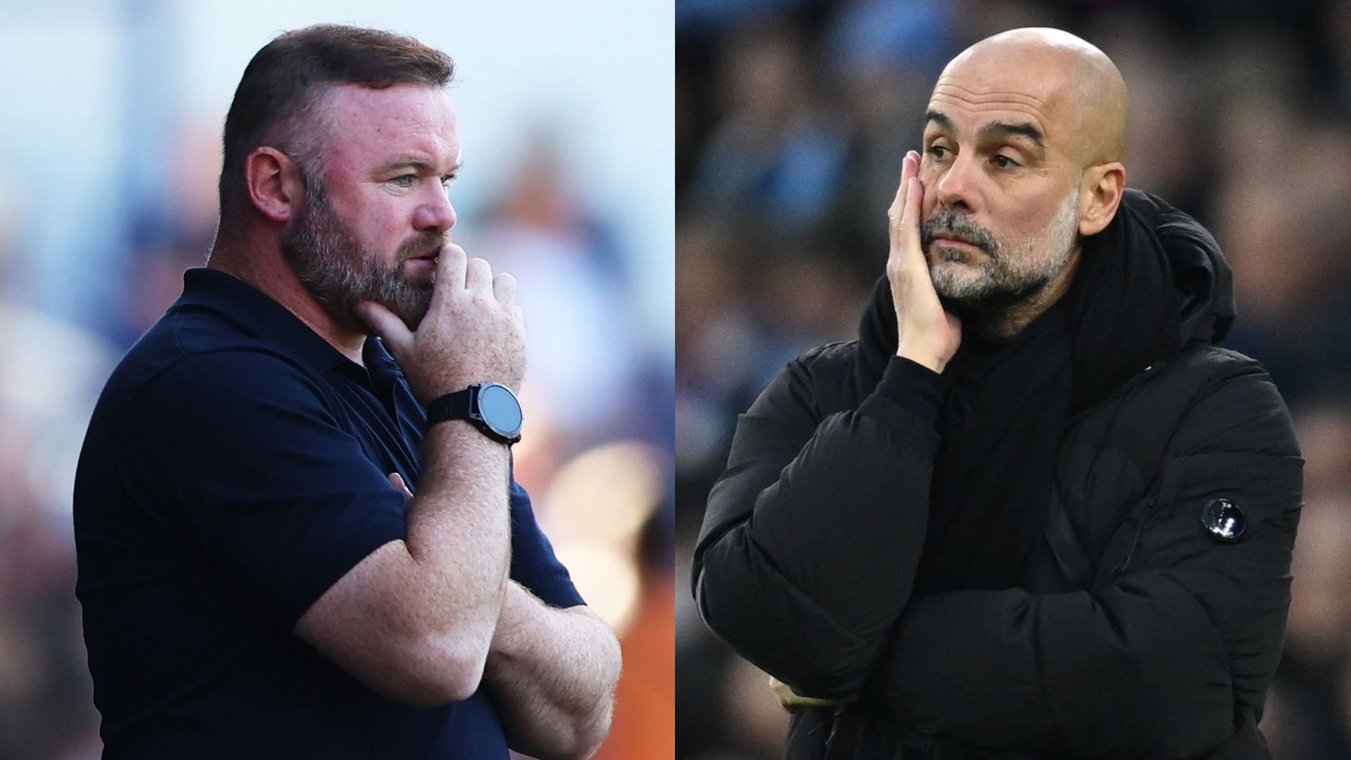 Wayne Rooney Pep Guardiola