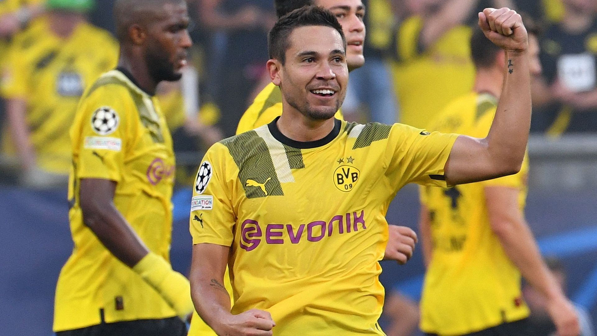 Raphael Guerreiro Borussia Dortmund Kopenhagen 2022