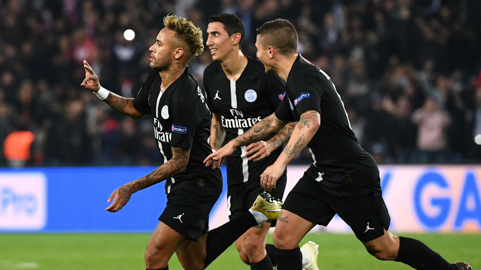 Neymar PSG Red Star Belgrade UEFA Champions League 03102018