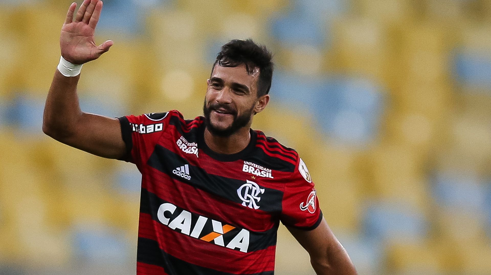 Henrique Dourado Flamengo Santa Fe 18042018 Copa Libertadores