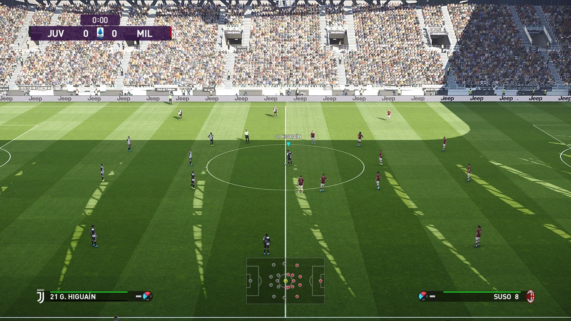 gameplay 1 PES 2020