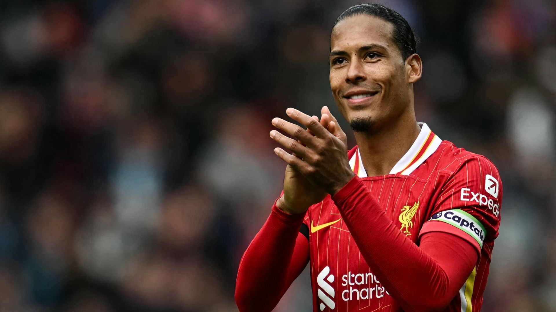 Virgil van Dijk Liverpool 2024-25