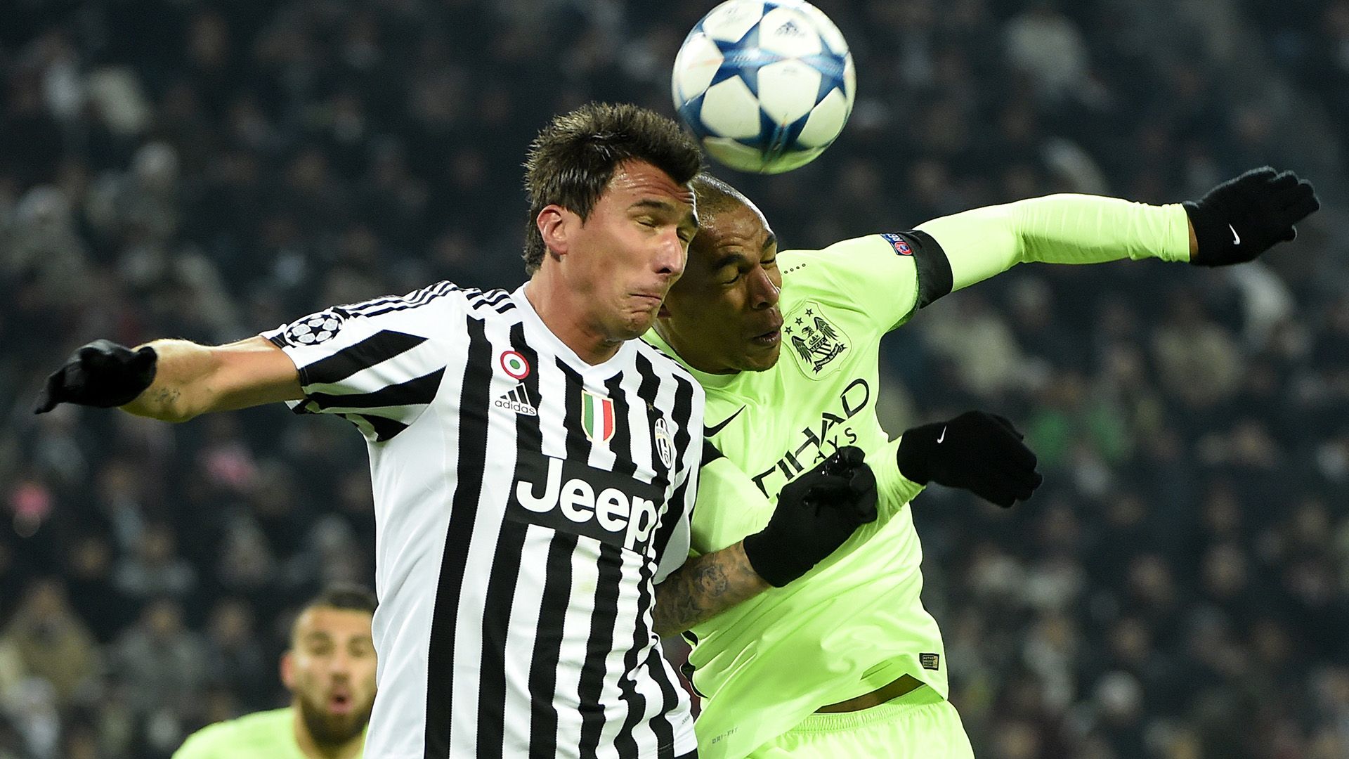 Mario Mandzukic Juventus Manchester City Champions League