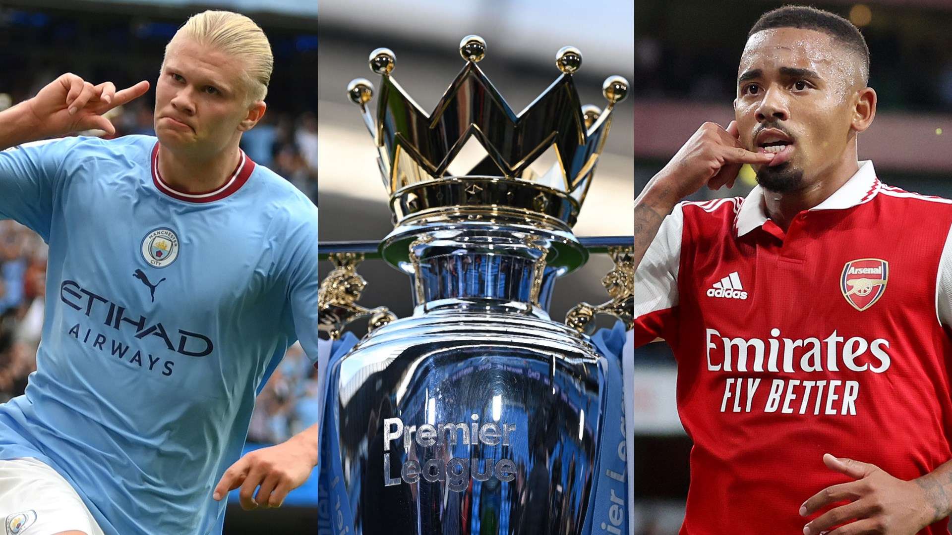 Premier League trophy