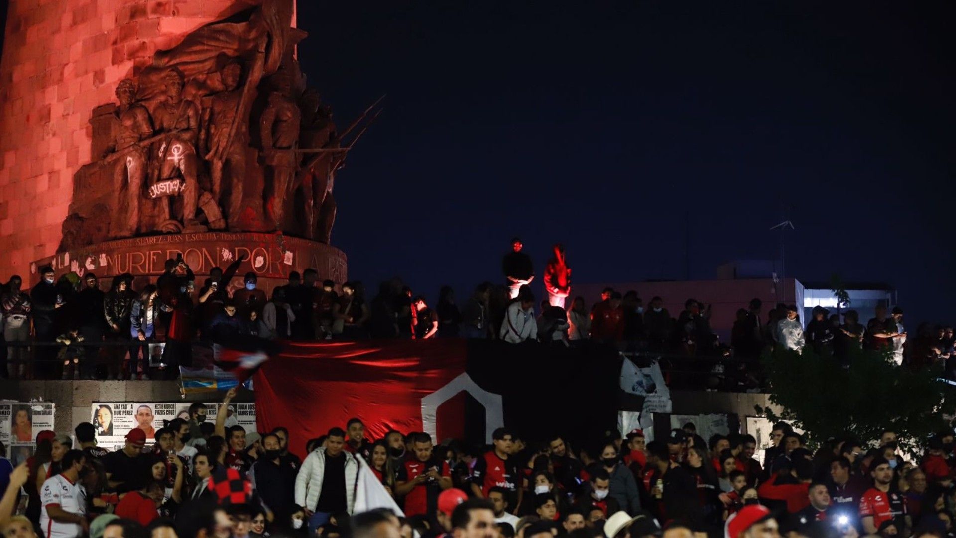 Atlas Glorieta de los Niños Héroes Festejo 2021