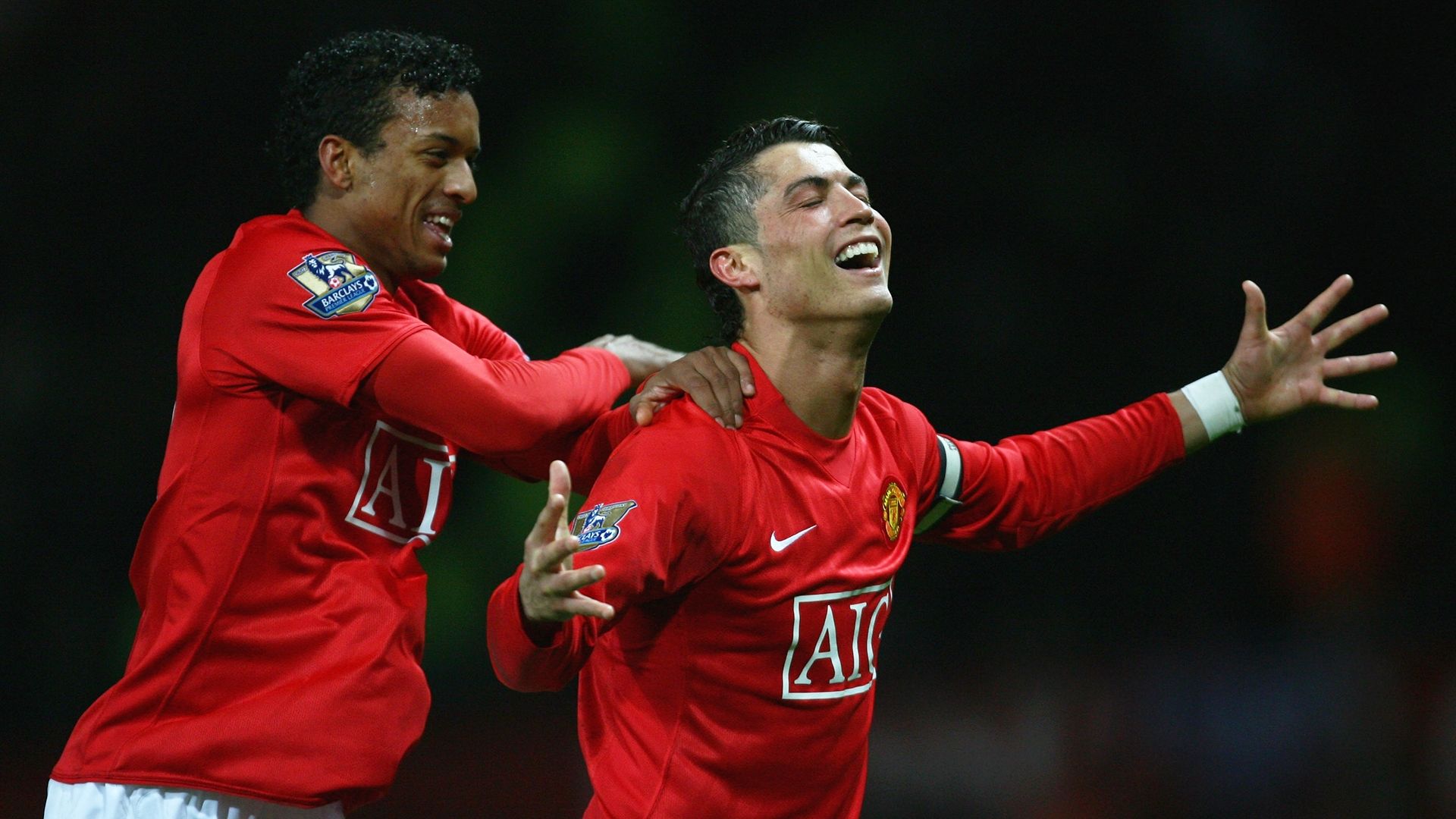 Nani Cristiano Ronaldo Manchester United