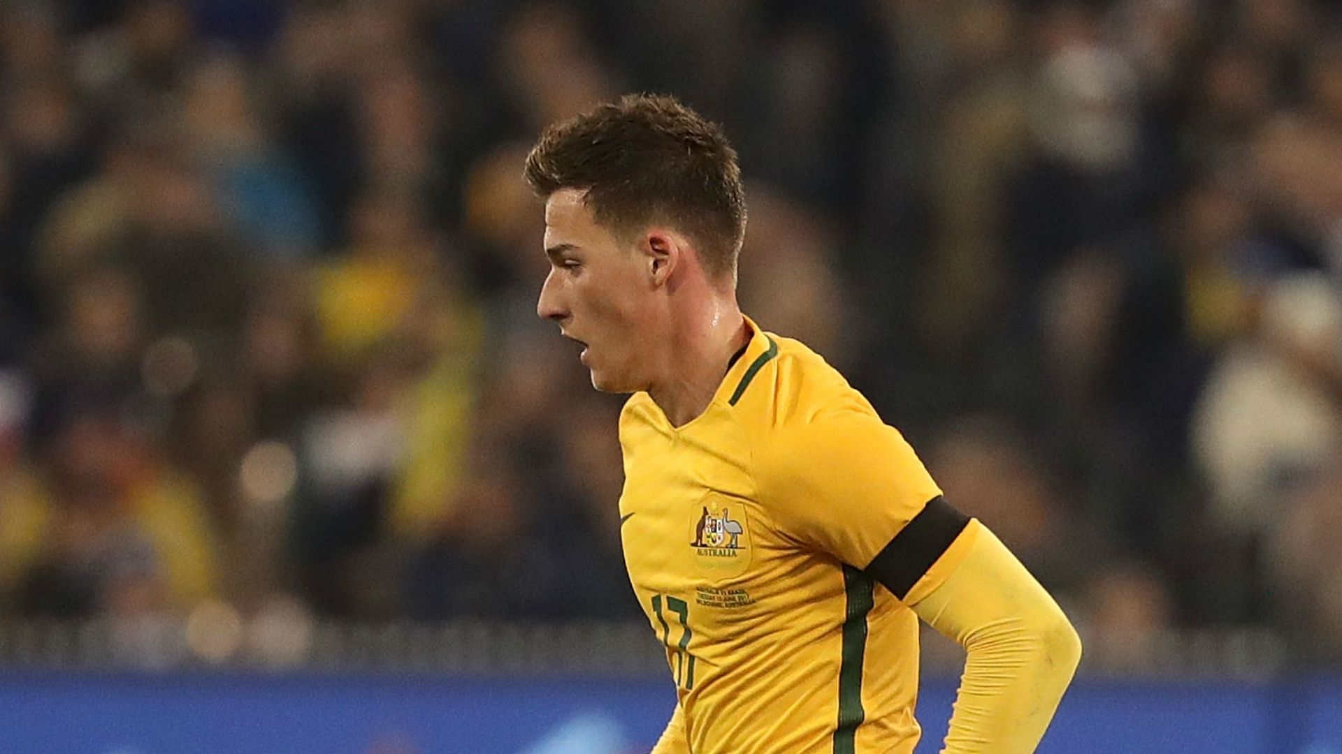 Ajdin Hrustic Australia v Brazil Friendly 13062017