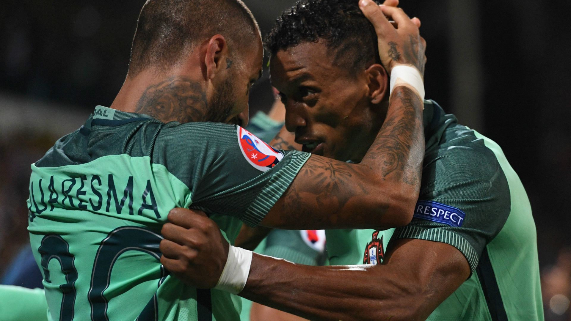 Nani Ricardo Quaresma Portugal European Championship 25062016