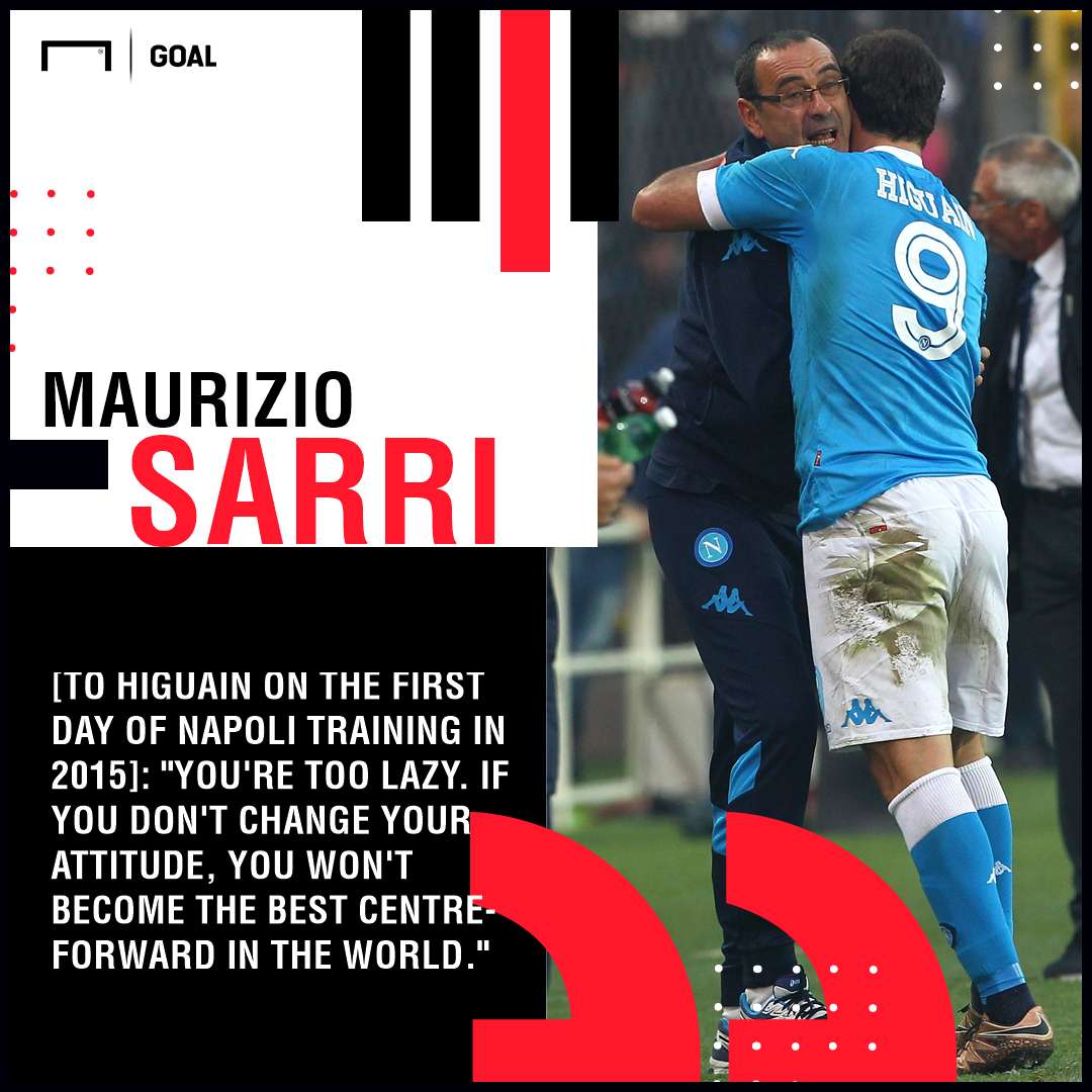 Gonzalo Higuain Maurizio Sarri PS