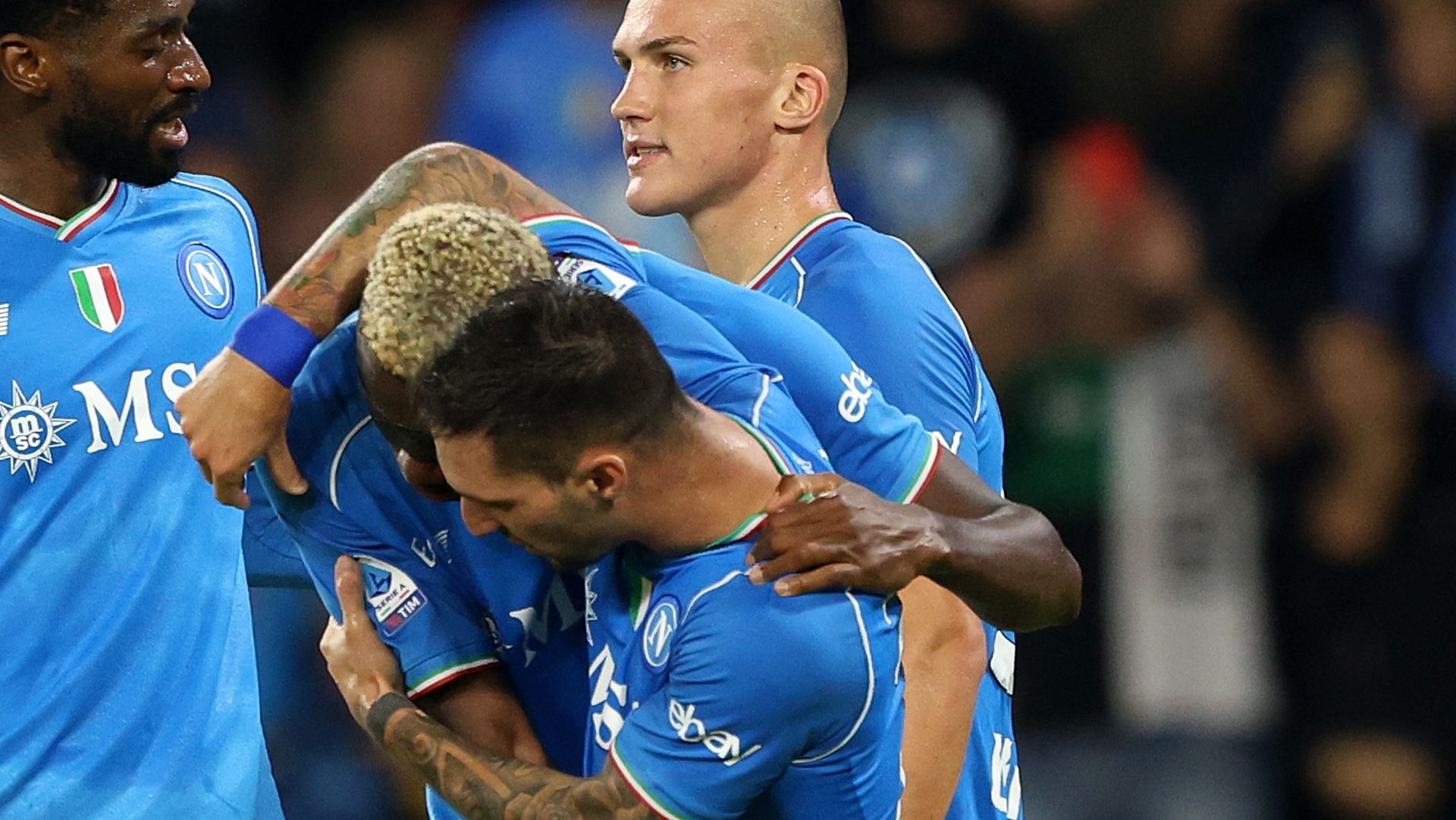 Matteo Politano Victor Osimhen Napoli Udinese 27092023