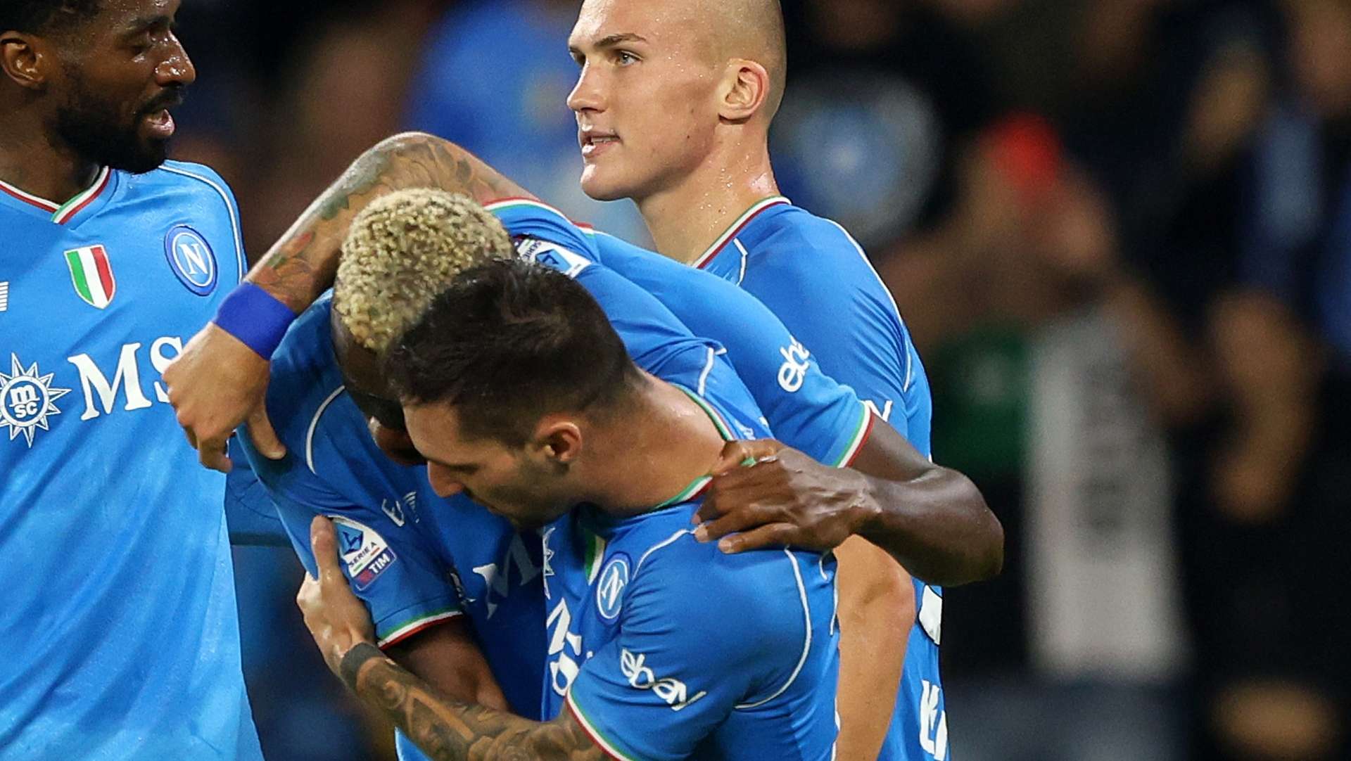 Matteo Politano Victor Osimhen Napoli Udinese 27092023