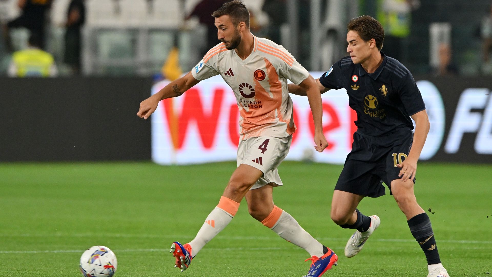 Fagioli Cristante Juventus Roma 2024