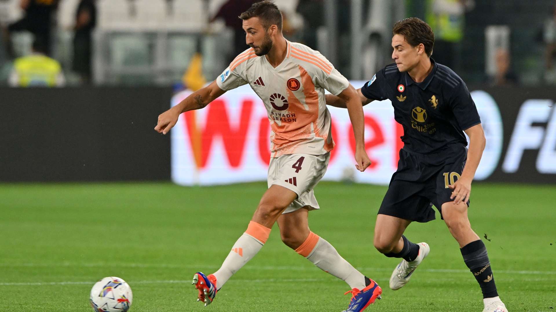 Fagioli Cristante Juventus Roma 2024